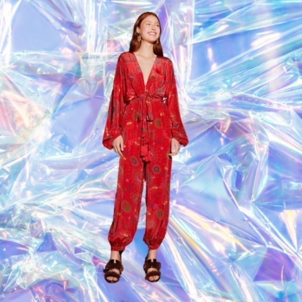 NWT Farm Rio Mystic Night Jumpsuit